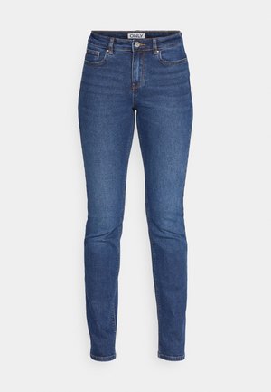 ONLY ONLSUI SLIM GUABOX - Slim fit jeans - dark medium blue