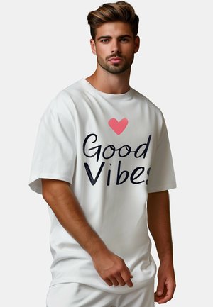 OVERSIZED POSITIVE PULSE - Print T-shirt - positive pulse