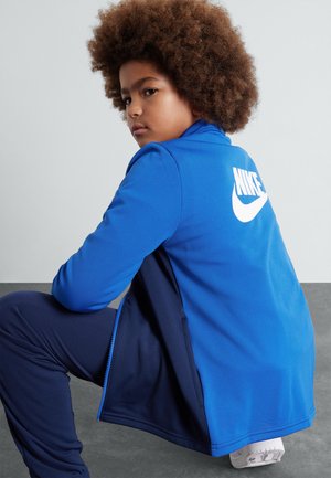 TRACKSUIT UNISEX SET - Tepláky - game royal/midnight navy/white