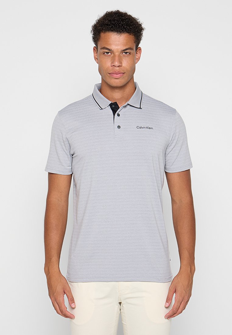 Calvin Klein Golf Poloshirt zilverkleurig