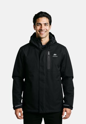 ALLWETTER MIT BRUSTTASCHE - Outdoorjacke - schwarz