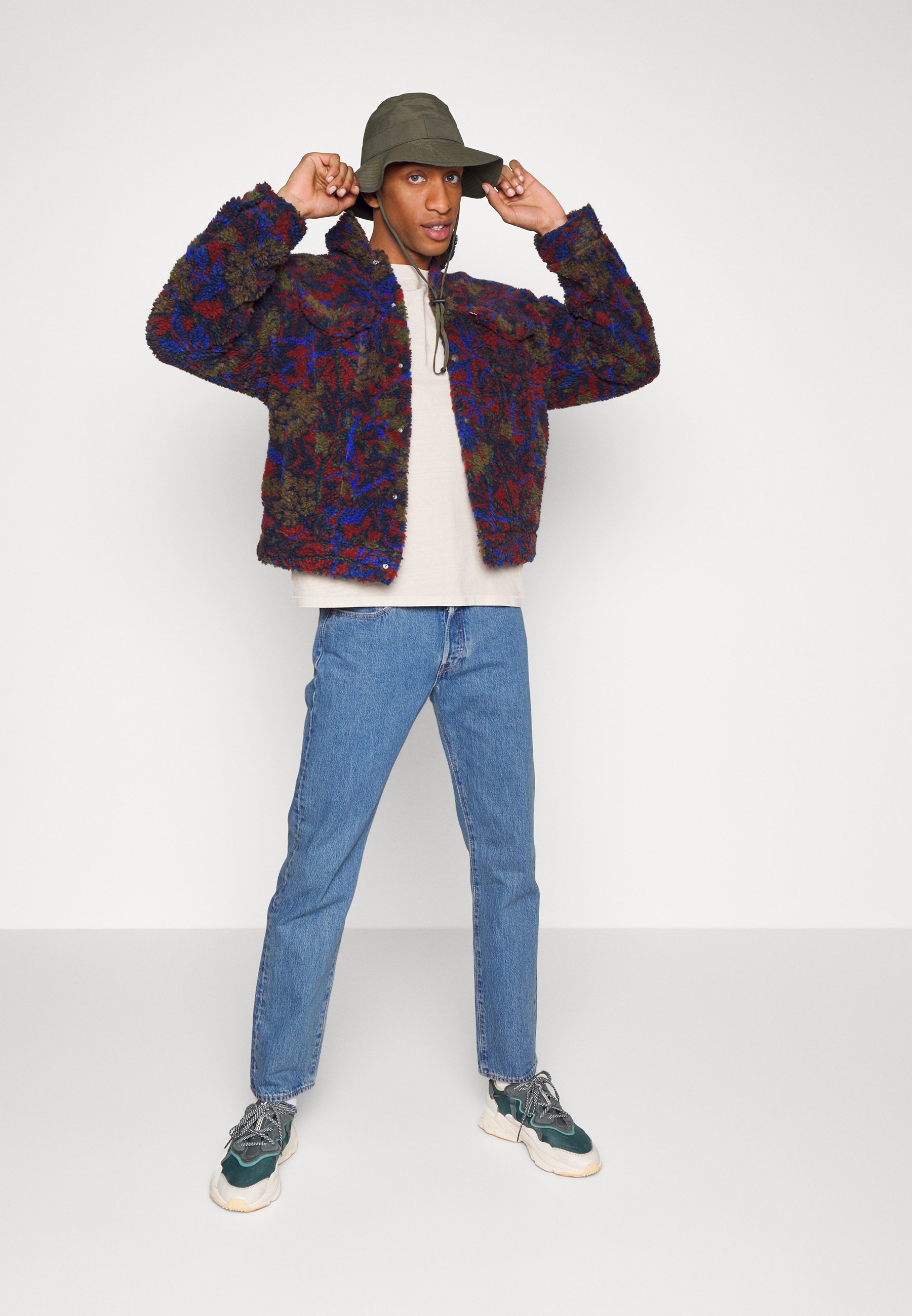 Levi's® TRUCKER - Giacca invernale - lancaster fired brick/denim colorato -  Zalando.it
