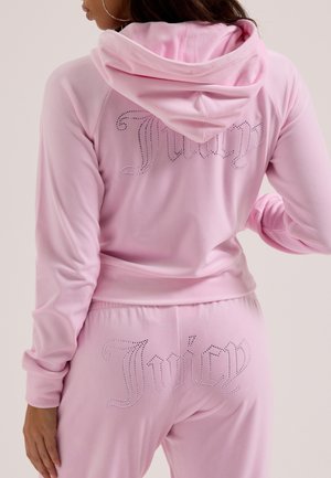 Juicy Couture, Felpa con zip - rose