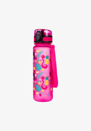 Baagl TRITAN FLAMINGOS 500 ML - Trinkflasche - rosa