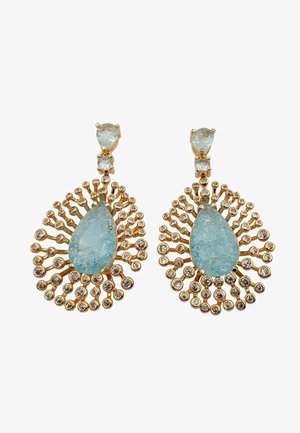 HEBE JEWELS PARTY HOCHZEIT - Orecchini - hellblau weiss gold