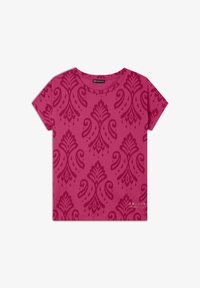 Seleccionado, allover ikat beetroot purple