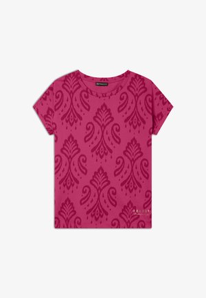 Freddy Camiseta estampada - allover ikat beetroot purple