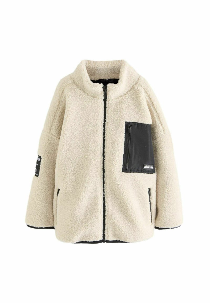 Next REGULAR FIT - Fleecejacke - ecru white