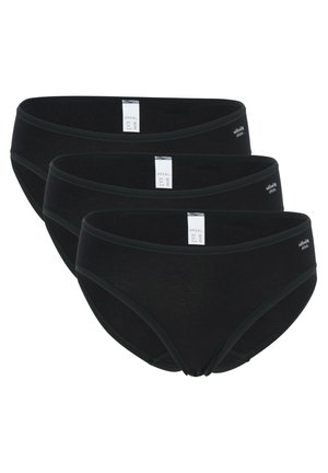 MINI 3ER-PACK SOFTFEELING - Slip - schwarz