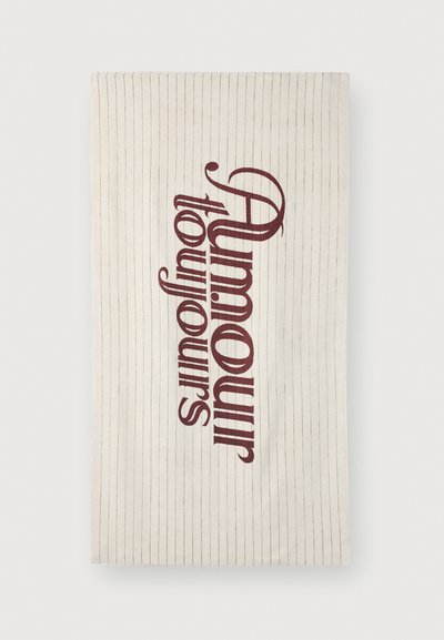 Carne Bollente FRENCH KISS TOWEL - Serviette de plage - beige / yellow