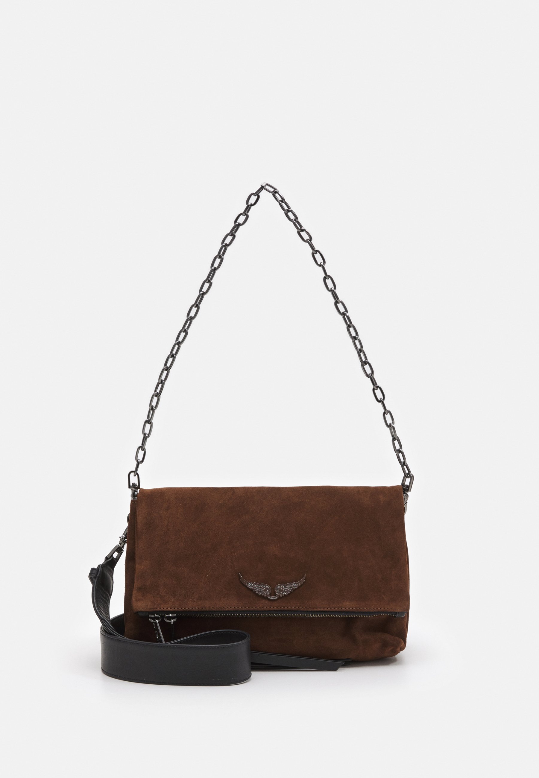 Zadig Voltaire Rocky Across Body Bag Brown Dark Brown Zalando Co Uk