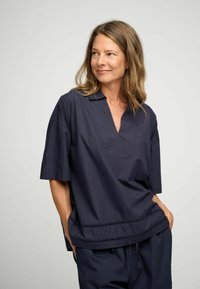 moshi moshi mind - BRIGHTLY  - Blouse - dark navy Thumbnail Image 1