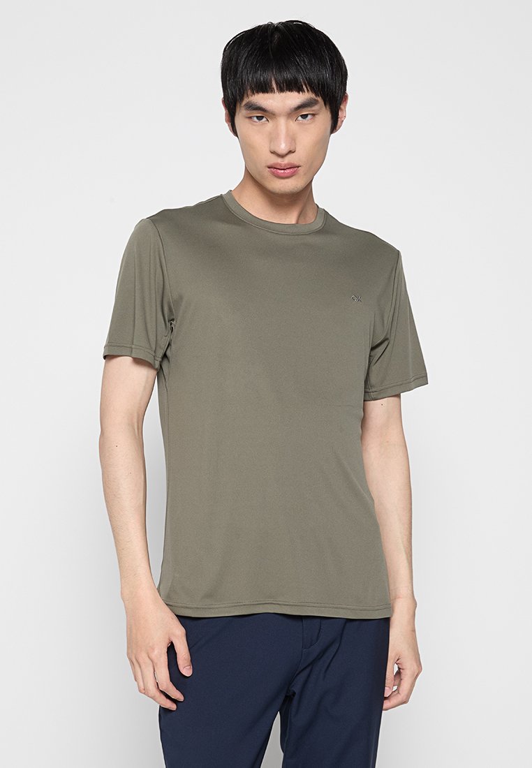 Calvin Klein Golf Sport T-shirt olijfgroen