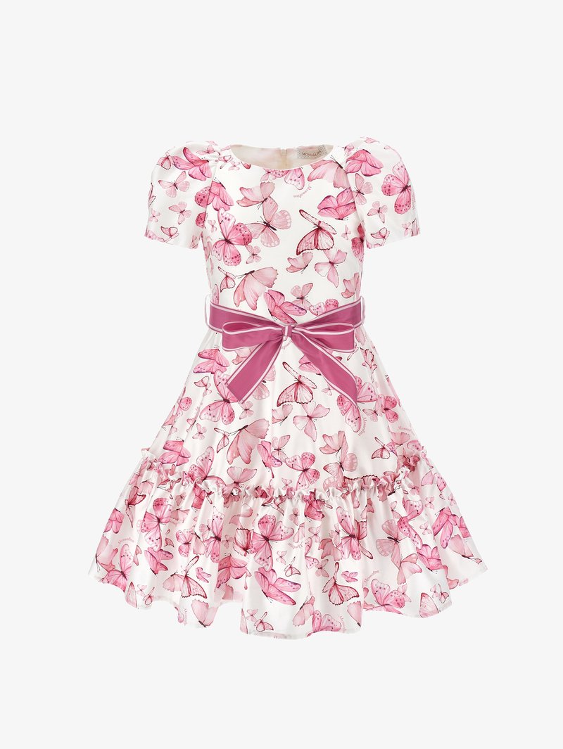 Monnalisa ABITO FIOCCO FARFALL - Koktélruha / Partiruha - panna/fairytale