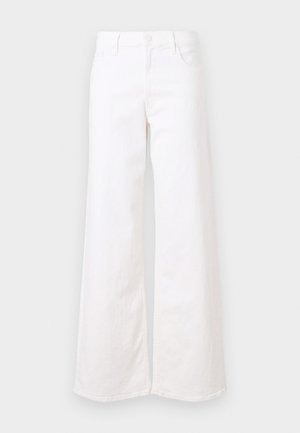 Mother THE SPINNER ZIP SNEAK - Vaqueros boyfriend - white denim