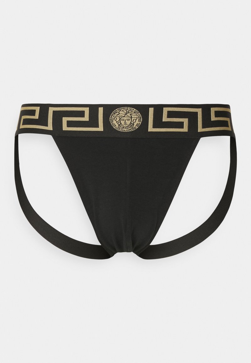 Versace UNDERPANTS JOCK STRAP - Briefs - black/gold