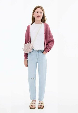 KID TEEN DECORATIVE RIPS - Jeans Slim Fit - light blue