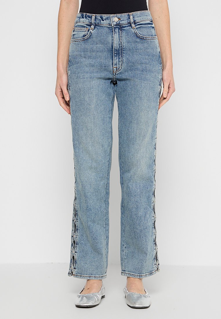 Maje Straight leg jeans lichtblauw Maje Straight leg jeans lichtblauw