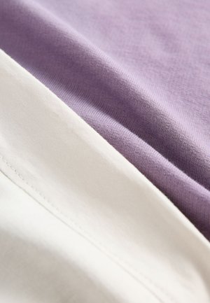 Next REGULAR FIT UTILITY SHORT SLEEVE SET - Tepláky - purple cement