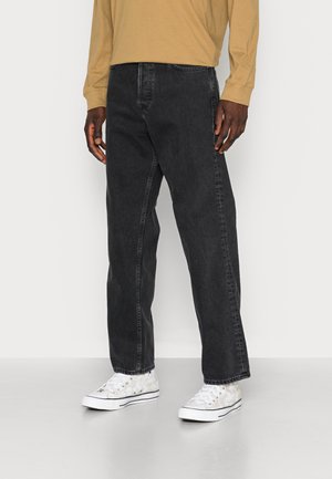 JJIEDDIE JJORIGINAL - Jeansy Relaxed Fit - black denim