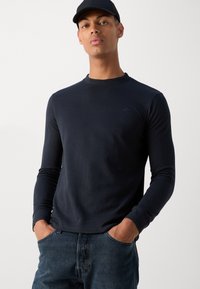 INDICODE JEANS Long sleeved top - dark navy