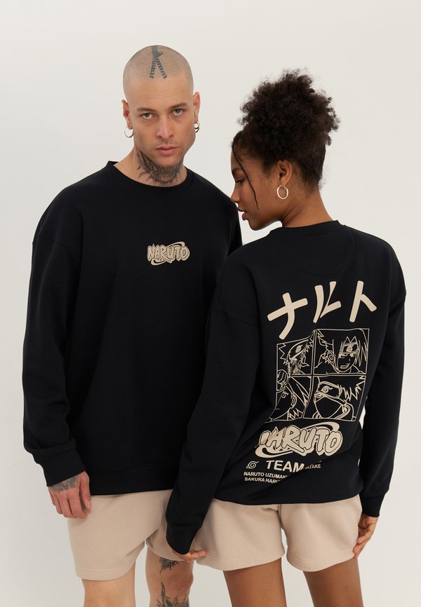 NARUTO CREW RELAXED BACK PRINT UNISEX - Sweatshirt
