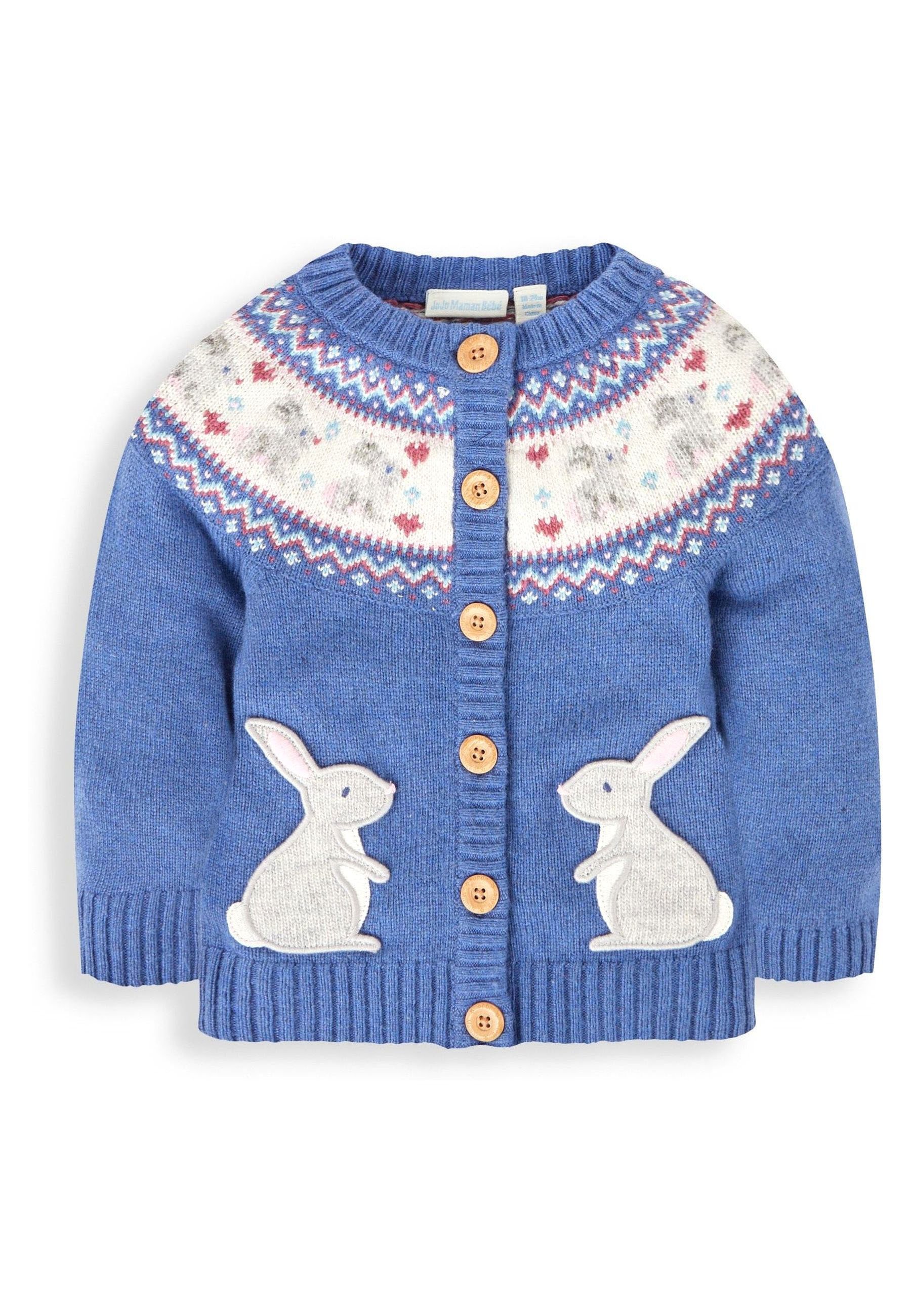 Girls', Jumpers, JoJo Maman Bébé, Christmas Jumper, Fairisle, Christmasclothing | Luxembourg