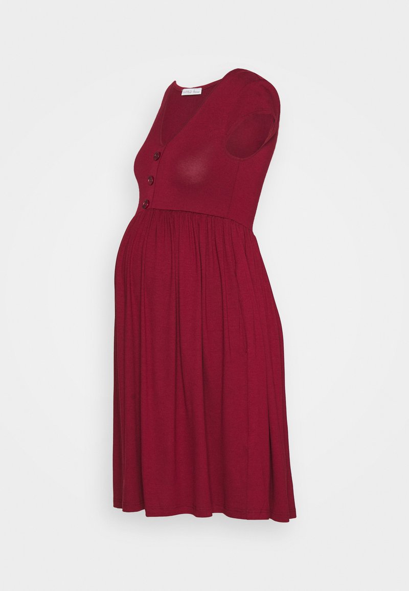 Anna Field MAMA Jerseyjurk bordeauxrood Anna Field MAMA Jerseyjurk bordeauxrood