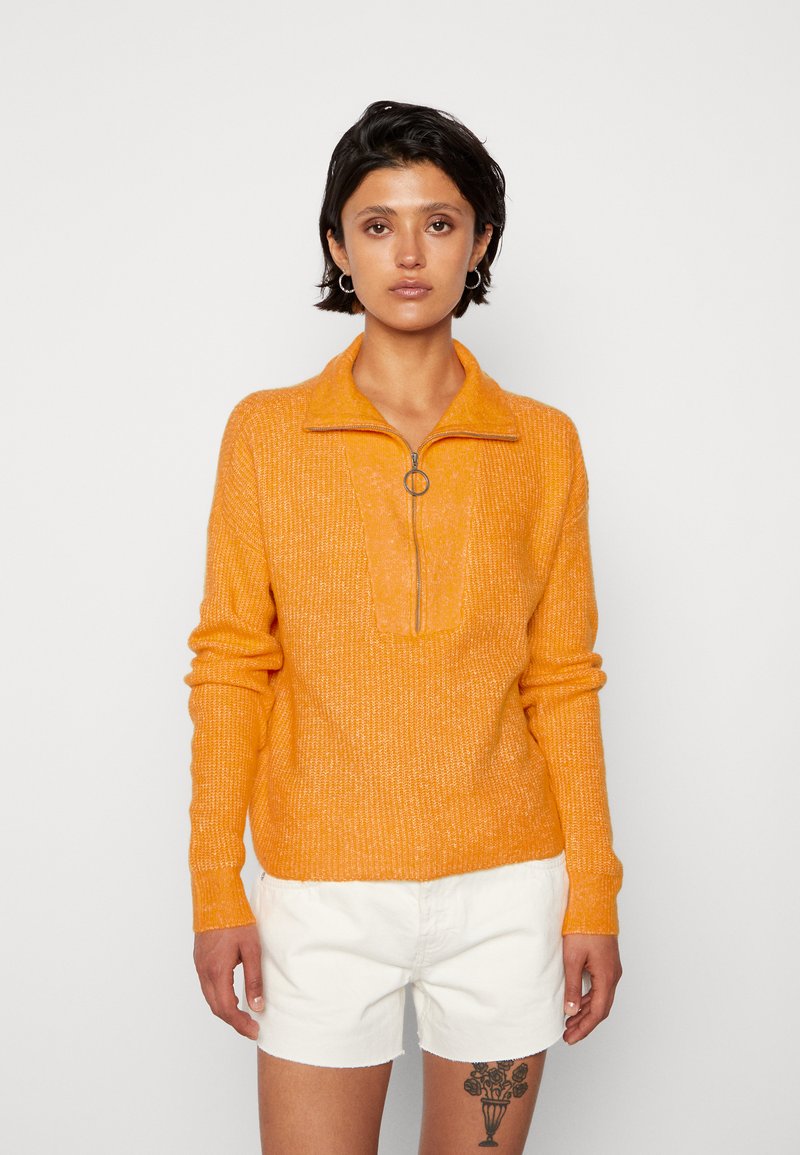 Noisy May NMNEWALICE HIGH NECK - Pullover - desert sun