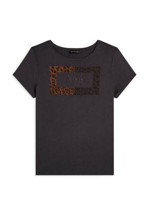 ANIMALIER E STRASS - Camiseta estampada - grey