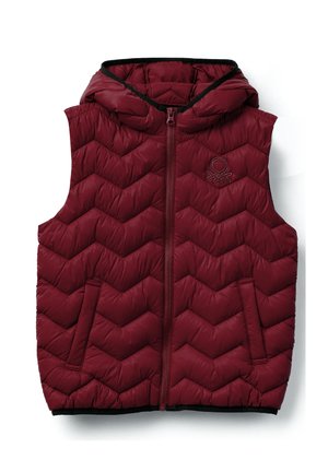WITH HOOD - Bodywarmer - red
