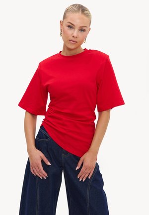 LOAVIES, EMPTY WITHOUT YOU - T-shirt imprimé - red   solid