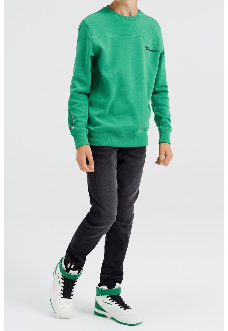 WE Fashion Vaqueros slim fit - black