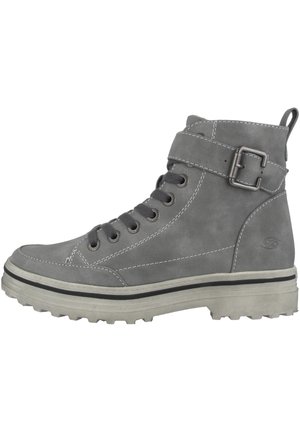 Šněrovací kotníkové boty - grey