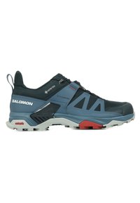 Salomon X ULTRA 4 GORE TEX - Hiking shoes - carbon bering sea pearl blue