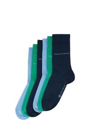 6 PACK - Nogavice - african blue