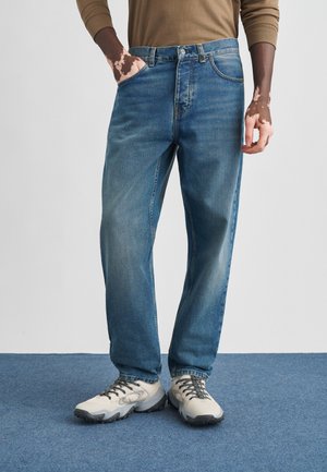 NEWEL PANT MAITLAND - Kitsenevad teksad - blue  dark used wash