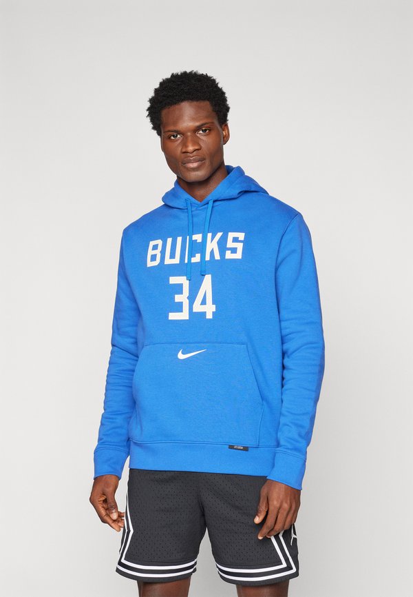 NBA CITY EDITION MILWAUKEE BUCKS GIANNIS ANTETOKOUNMPO HOODY - Club wear - game royal