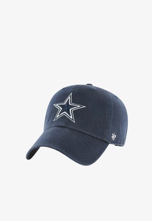 Cappellino da baseball blu navy con una stella bianca contornata ricamata sul davanti e un piccolo logo "47" sul lato.