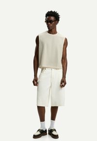 Bershka Felső - white