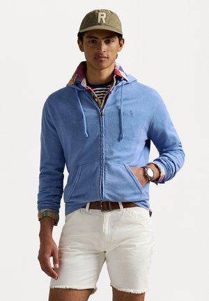 SPA TERRY FULL ZIP HOODIE - Sweatjakke - campus blue