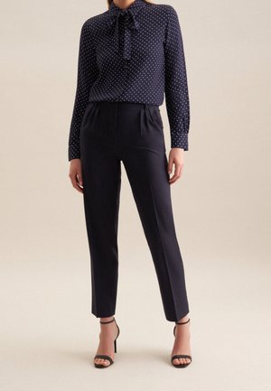 Button-down blouse - blue