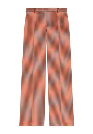 Pantaloni - dark navy   fire red