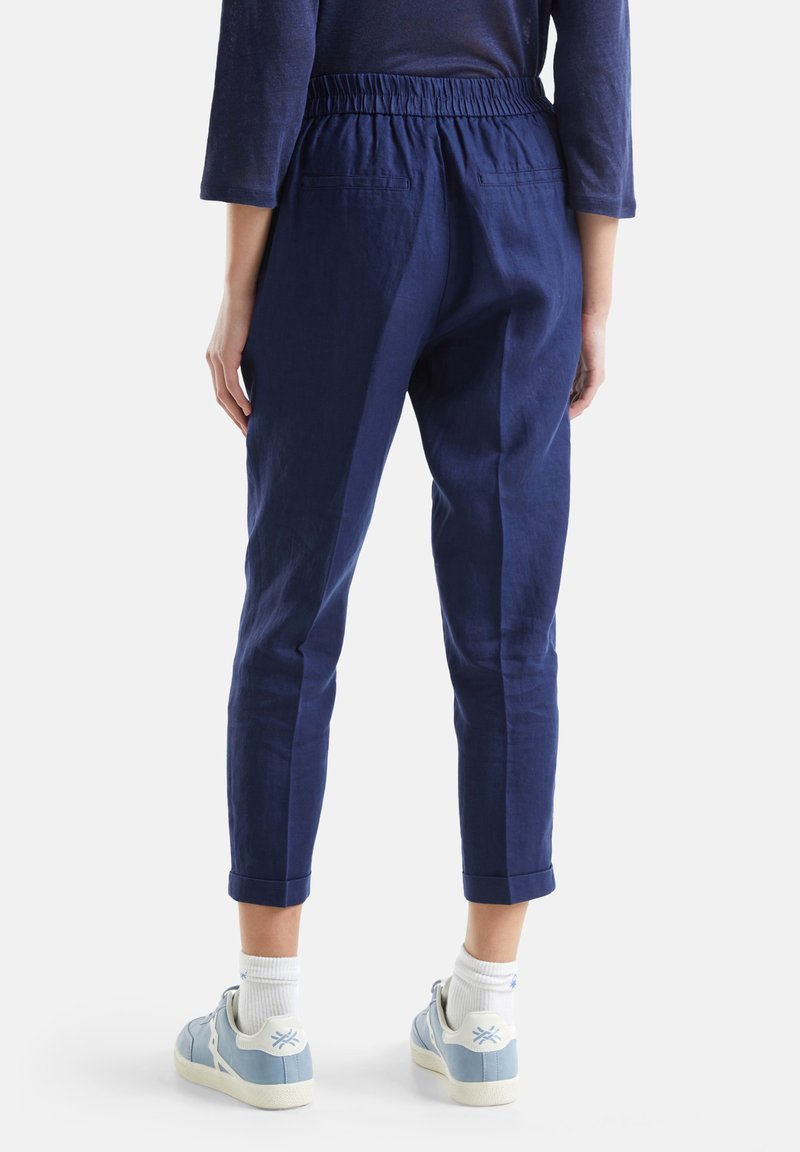 United Colors of Benetton CROPPED Pantaloni dark blue/blu