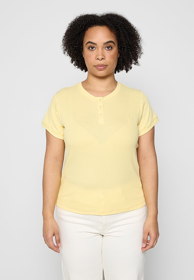 Pepe Jeans T-shirt basic geel