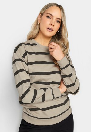 Long Tall Sally STRIPE - Sweatshirt - light brown