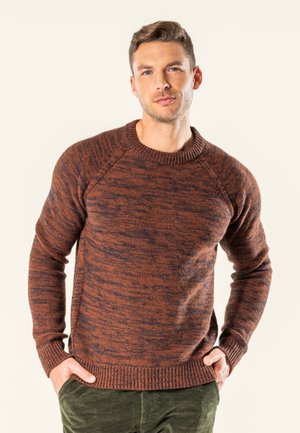 Living Crafts SYRELL - Jumper - burnt henna