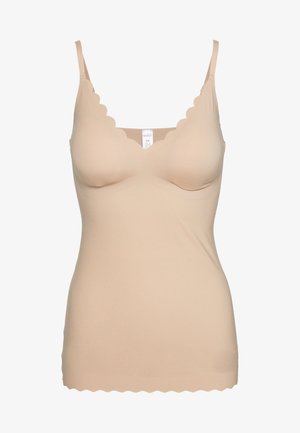 DAMEN SPAGHETTI - Undertrøjer - beige