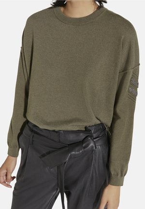 Sweatshirt - khaki