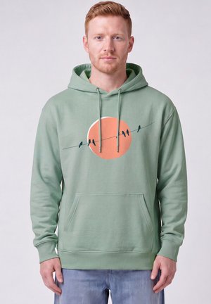 watapparel, COUNTRYSIDE 01 UNISEX - Kapuzenpullover - aloe